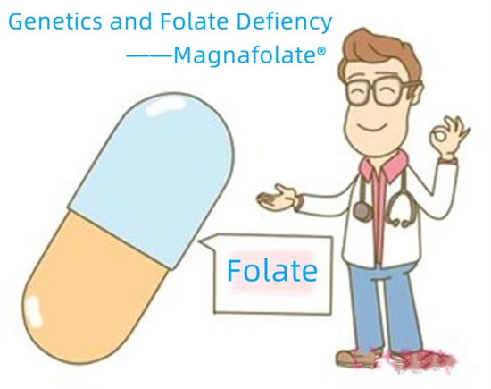 Genetika in pomanjkanje folatov - magnafolat
