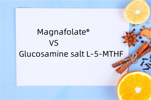 Kalcijev L-5-metiltetrahidrofolat VS glukozaminska sol L-5-MTHF